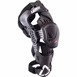 Leatt C-Frame Pro Carbon Protezione del ginocchio, nero-grigio, dimensione L XL per uomo
