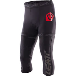 Leatt Knee Brace Pantaloncini corti, nero-rosso, dimensione XS S per uomo