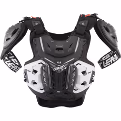 Leatt 4.5 Pro Protezione toracica, nero-bianco, dimensione XL 2XL per uomo