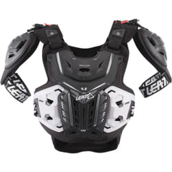 Leatt 4.5 Pro Protezione toracica, nero-bianco, dimensione XL 2XL per uomo