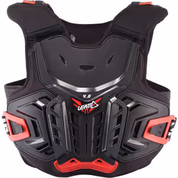 Leatt 4.5 Pro Protezione toracica per bambini Motocross, nero-rosso, dimensione L XL