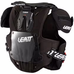 Leatt Fusion 2.0 Gilet protettivo per bambini, nero, dimensione L XL