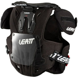 Leatt Fusion 2.0 Gilet protettivo per bambini, nero, dimensione L XL