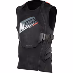 Leatt 3DF AirFit Protettore Vest, nero, dimensione S M per uomo