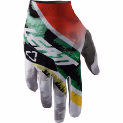 Leatt GPX 1.5 GripR Leopard Guanti, bianco-verde, dimensione 2XL per uomo - Vista aggiuntiva 2