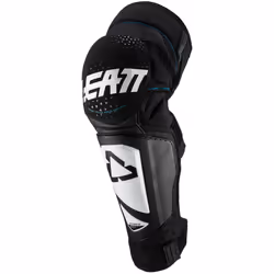 Leatt 3DF Hybrid EXT Parastinchi/Parastinchi per bambini, nero-bianco
