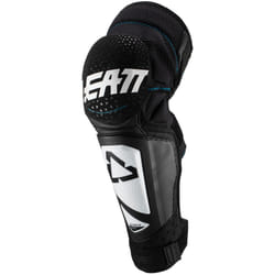 Leatt 3DF Hybrid EXT Parastinchi/Parastinchi per bambini, nero-bianco