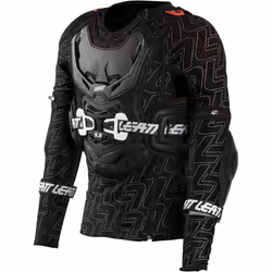Leatt Body Protector 5.5 Kids Motocross Protector Camicia, nero, dimensione S M per bambini
