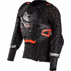 Leatt Body Protector 4.5 Kids Motocross Protector Camicia, nero, dimensione S M