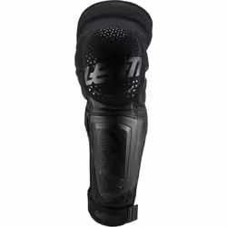 Leatt 3DF Hybrid EXT Motocross Ginocchio/Parastinco, nero, dimensione L XL per uomo