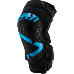 Leatt 3DF 5.0 Zip Motocross Ginocchiera, blu, dimensione S M per uomo