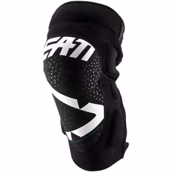 Leatt 3DF 5.0 Zip Motocross Ginocchiera, bianco, dimensione L XL per uomo