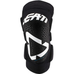 Leatt 3DF 5.0 Protezioni per le ginocchia da motocross, nero-bianco, dimensione L XL per uomo