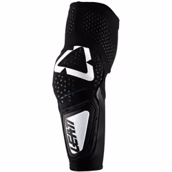 Leatt 3DF Hybrid Protettori a gomito, nero-bianco, dimensione S M per uomo