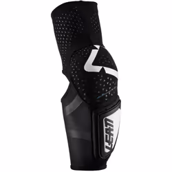 Leatt 3DF Hybrid Protettori a gomito, nero-bianco, dimensione S M per uomo