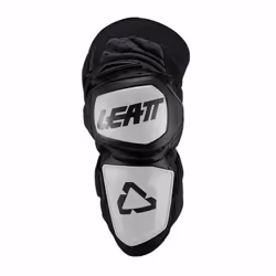 Leatt Enduro Protezioni per le ginocchia, nero-bianco, dimensione S M per uomo