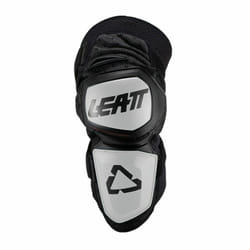 Leatt Enduro Protezioni per le ginocchia, nero-bianco, dimensione S M per uomo