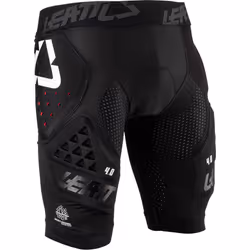 Leatt Impact 4.0 Pantaloncini da protezione motocross, nero, dimensione XL per uomo