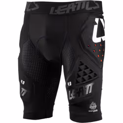 Leatt Impact 4.0 Pantaloncini da protezione motocross, nero, dimensione XL per uomo
