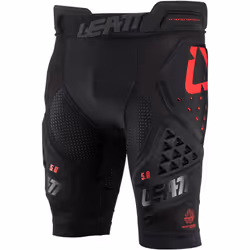 Leatt Impact 3DF 5.0 Pantaloncini da protezione motocross, nero, dimensione S per uomo - Vista aggiuntiva 4