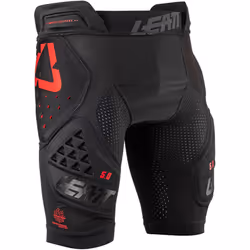 Leatt Impact 3DF 5.0 Pantaloncini da protezione motocross, nero, dimensione M per uomo