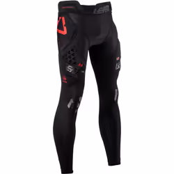 Leatt Impact 3DF 6.0 Pantaloni Motocross Protector, nero, dimensione M per uomo