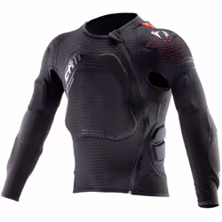 Leatt Body 3DF AirFit Lite Camicia di protezione per bambini, nero, dimensione L XL