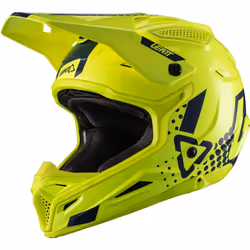 Leatt GPX 4.5 V20.2 Casco Motocross, giallo, dimensione L per uomo
