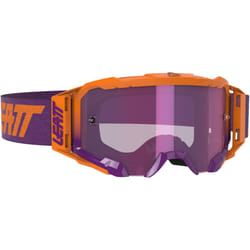 Leatt Velocity 5.5 Iriz Occhiali Motocross, porpora per uomo