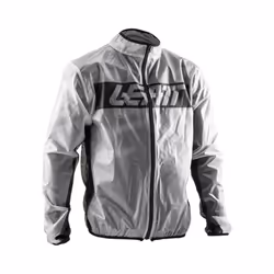 Leatt Race Cover Giacca da pioggia Motocross, bianco, dimensione M per uomo