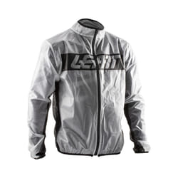 Leatt Race Cover Giacca da pioggia Motocross, bianco, dimensione M per uomo
