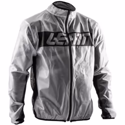 Leatt Race Cover Giacca da pioggia Motocross, bianco, dimensione 2XL per uomo