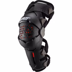 Leatt Z-Frame Junior Protettori del Ginocchio Motocross, nero per bambini