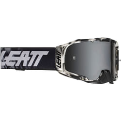 Leatt Velocity 6.5 Iriz African Tiger Occhiali motocross, argento per uomo