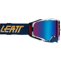 Leatt Velocity 6.5 Iriz Guard Occhiali motocross, bianco-blu per uomo