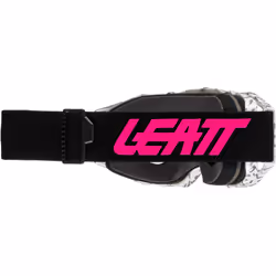 Leatt Velocity 6.5 Bones Occhiali motocross, nero-grigio per uomo