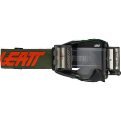 Leatt Velocity 6.5 Roll-Off Combat Occhiali motocross, verde per uomo