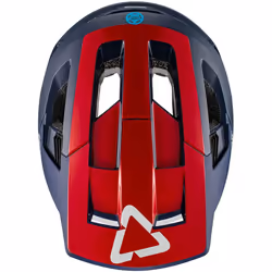 Leatt MTB 4.0 All Mountain Casco da bicicletta, rosso, dimensione L per uomo