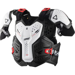 Leatt 6.5 Pro Protettore del torace, bianco, dimensione S M per uomo