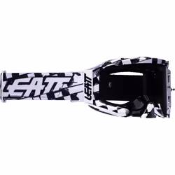 Leatt Velocity 5.5 Checker Occhiali da motocross, nero-grigio per uomo