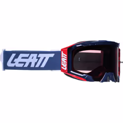 Leatt Velocity 5.5 Frame Occhiali da motocross, grigio-rosso per uomo