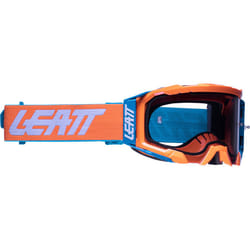 Leatt Velocity 5.5 Frame Occhiali da motocross, blu-arancione per uomo