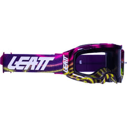 Leatt Velocity 5.5 Zebra Occhiali da motocross, porpora per uomo