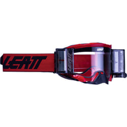 Leatt Velocity 5.5 Roll-Off Occhiali da motocross, rosso per uomo
