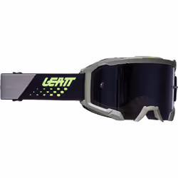 Leatt Velocity 4.5 Iriz Dots Occhiali da motocross, grigio-verde per uomo