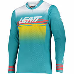 Leatt Moto 5.5 Ultraweld Classic Maglia Motocross, blu, dimensione 2XL per uomo
