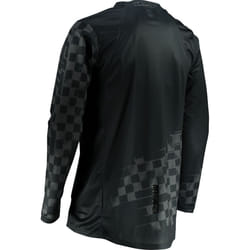 Leatt Moto 4.5 Lite Brushed Maglia Motocross, nero-grigio, dimensione M per uomo