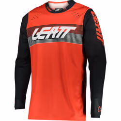 Leatt Moto 4.5 Lite Color Maglia Motocross, rosso, dimensione S per uomo
