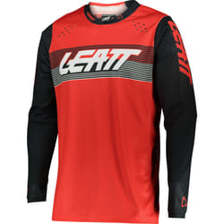 Leatt Moto 4.5 Lite Color Maglia Motocross, rosso, dimensione S per uomo