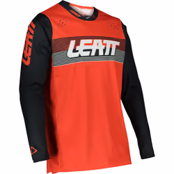 Leatt Moto 4.5 Lite Color Maglia Motocross, rosso, dimensione S per uomo
